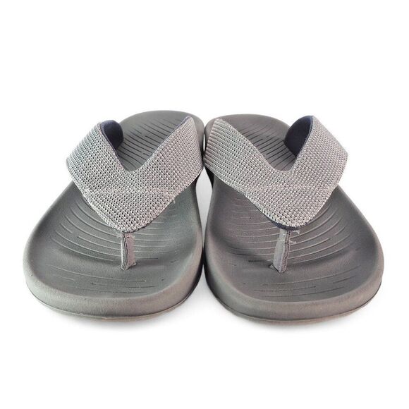 Hey Dude Milo Slip-on Thong Sandals Grey 40125-030 Men's 9 Women's 11 - Picture 3 of 10